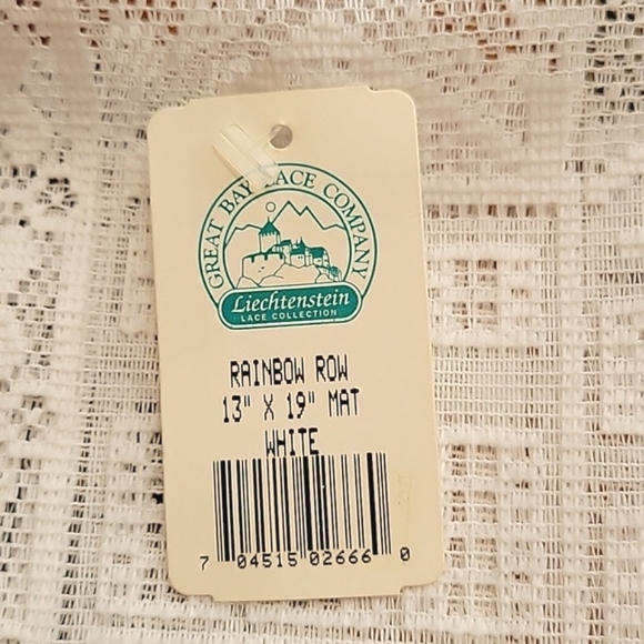 Great Bay Lace Placemat Liechtenstein Made - Rainbow Row - Picture 4 of 8